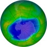 Antarctic Ozone 2010-11-08